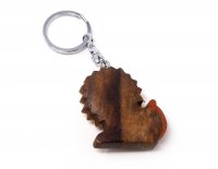 Schlüsselanhänger aus Holz - Löwe
