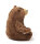 Cornelissen - Kuscheltier - Bär braun - 16 cm