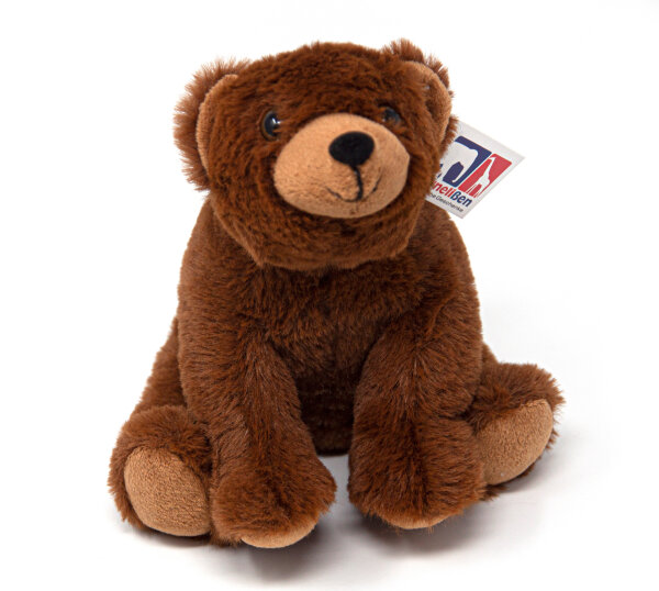 Cornelissen - Kuscheltier - Bär braun sitzend - 20 cm