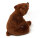 Cornelissen - Kuscheltier - Bär braun sitzend - 20 cm