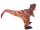 Dinosaurier Spielfigur - Tyrannosaurus Rex orange - 63 cm