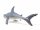 Tier-Spielfigur - Weisser Hai - 51 cm