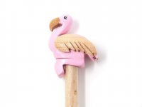 Holzbleistift - Flamingo