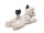Cornelissen - Kuscheltier - Waschbär liegend - 18 cm
