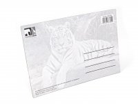 3D Postkarte Tiger