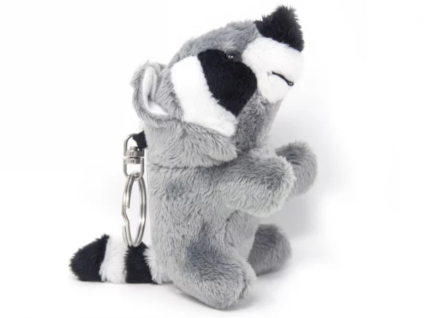 Plüsch Schlüsselanhänger - Waschbär