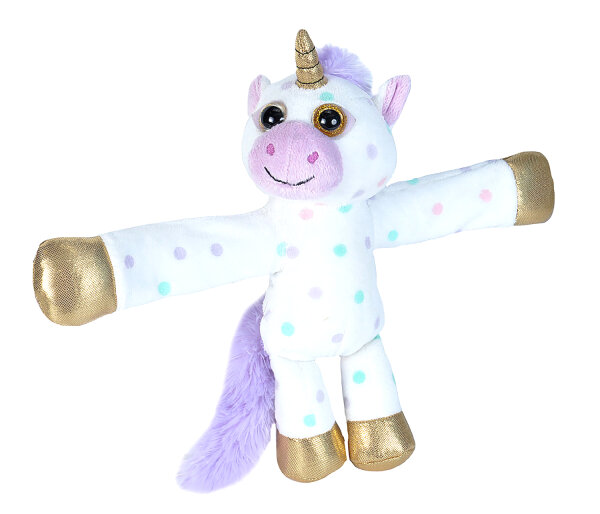 Wild Republic - Kuscheltier - Huggers - Einhorn Mit Punkten