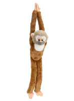 Wild Republic - Kuscheltier - Hanging Monkey - Totenkopfaffe