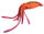 Wild Republic - Kuscheltier - Plush Print - Tintenfisch orange
