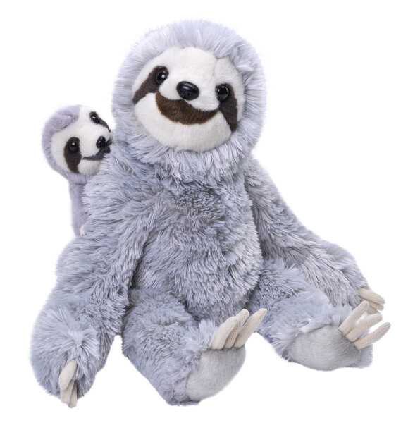 Wild Republic - Kuscheltier - Mom & Baby - Faultier