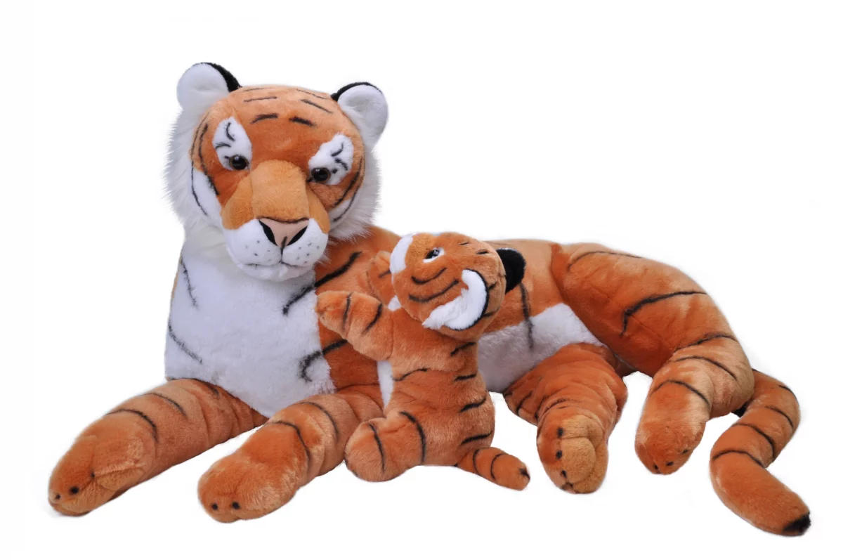 Wild Republic - Kuscheltier - Mom & Baby Jumbo - Tiger