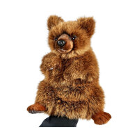 Hansa Creation - Kuscheltier - Handpuppe Bär braun