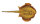 GABY fish pillows - Kissen - Blaupunktrochen - 50 cm