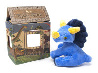 Nature Planet - Kuscheltier - Mini Dino Park - Triceraptos
