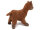 Cornelissen - Kuscheltier - Alpaka braun - 20 cm