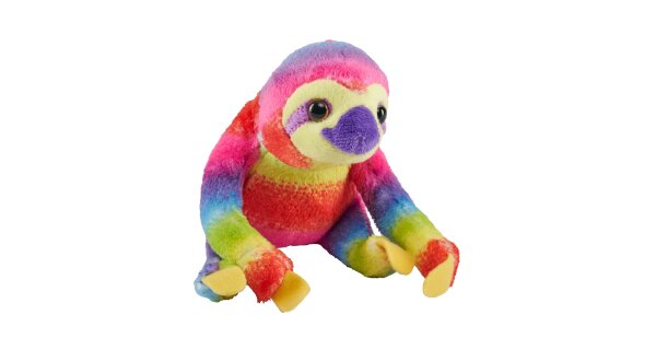 Wild Republic - Kuscheltier - Pocketkins Eco - Rainbow - Faultier