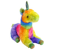 Wild Republic - Kuscheltier - Rainbowkins - Einhorn