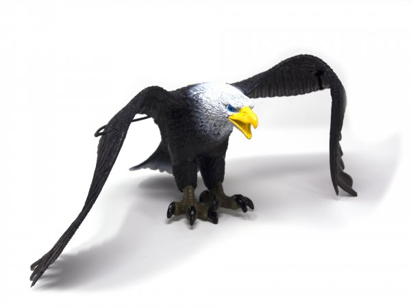 Spieltier mit Hängeband - Adler dunkel - groß